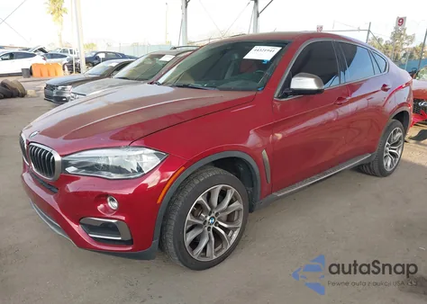 2015 BMW X6 xDrive50I z USA, uszkodzony, nr VIN 5UXKU6C53F0F93726